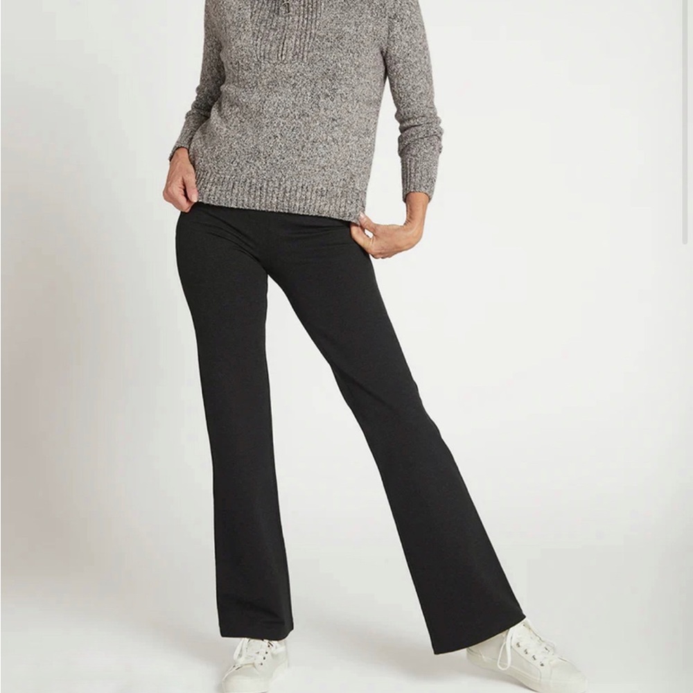 Betabrand Boot Cut Classic Dress Yoga Pant Black Size Large - Picture 2 of 10